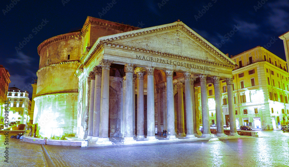 The oldest Catholic church in Rome - The Pantheon