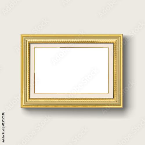 gold picture frame