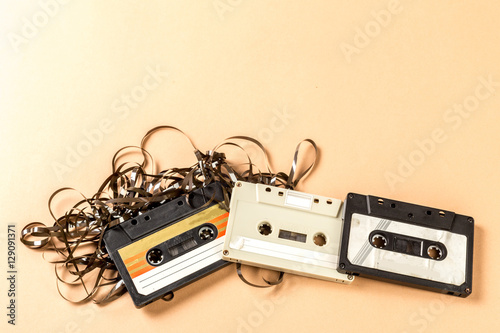 Old Audio Cassette Tape