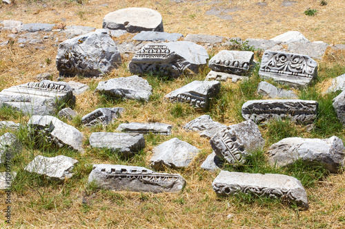 Old ruins of Neratzia, in Kos Town, Kos, Greece photo