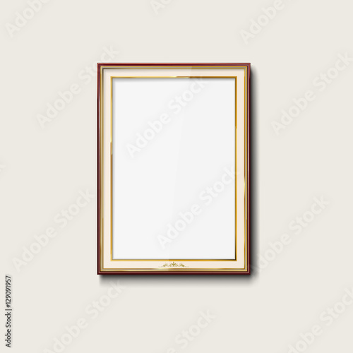gold picture frame

