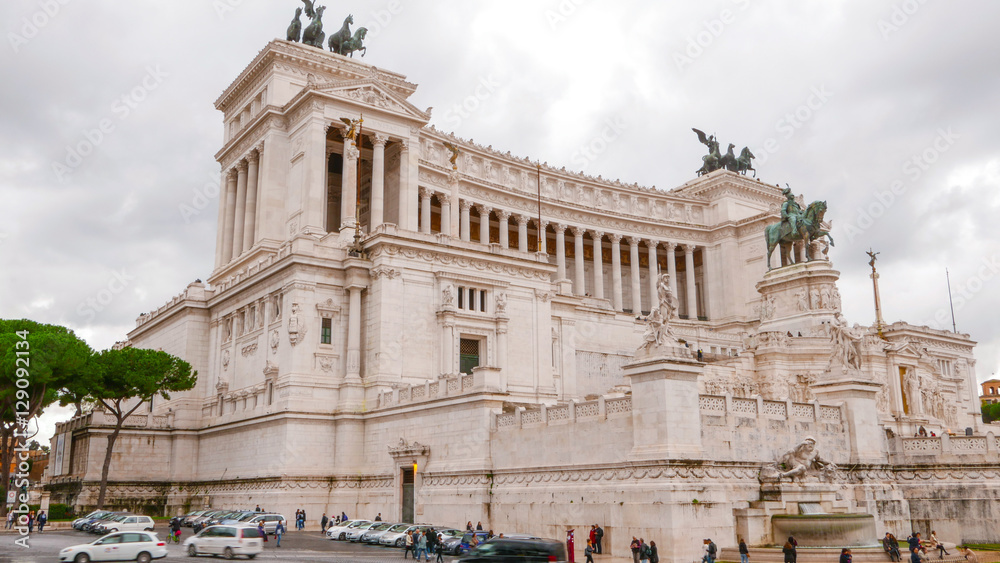 The National Monument Building in Rome