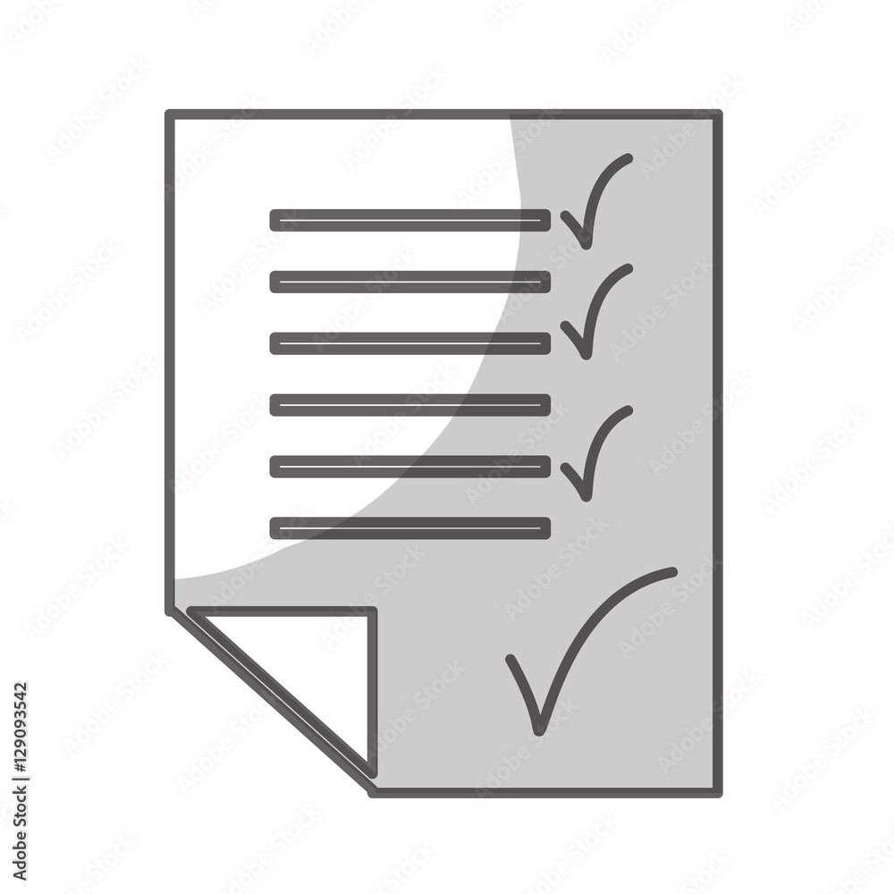 checklist blank icon image vector illustration design 