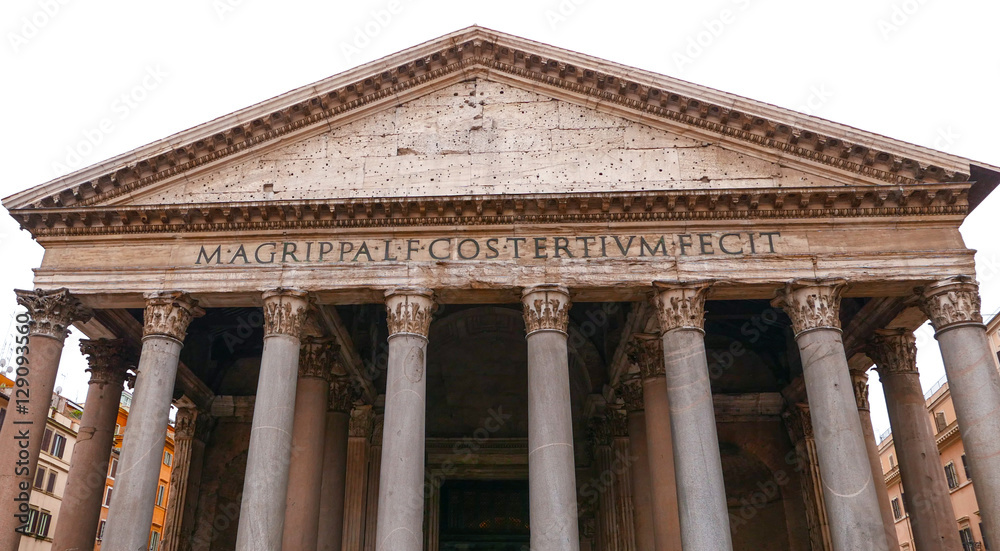 The Pantheon in Rome - the oldest catholic church in the city The Pantheon in Rome - the oldest catholic church in the city