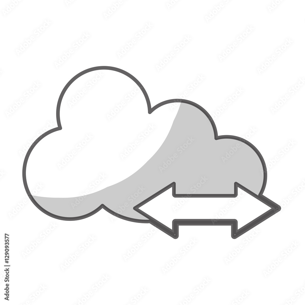 cloud storage icon image vector illustration design cloud storage icon image vector illustration design