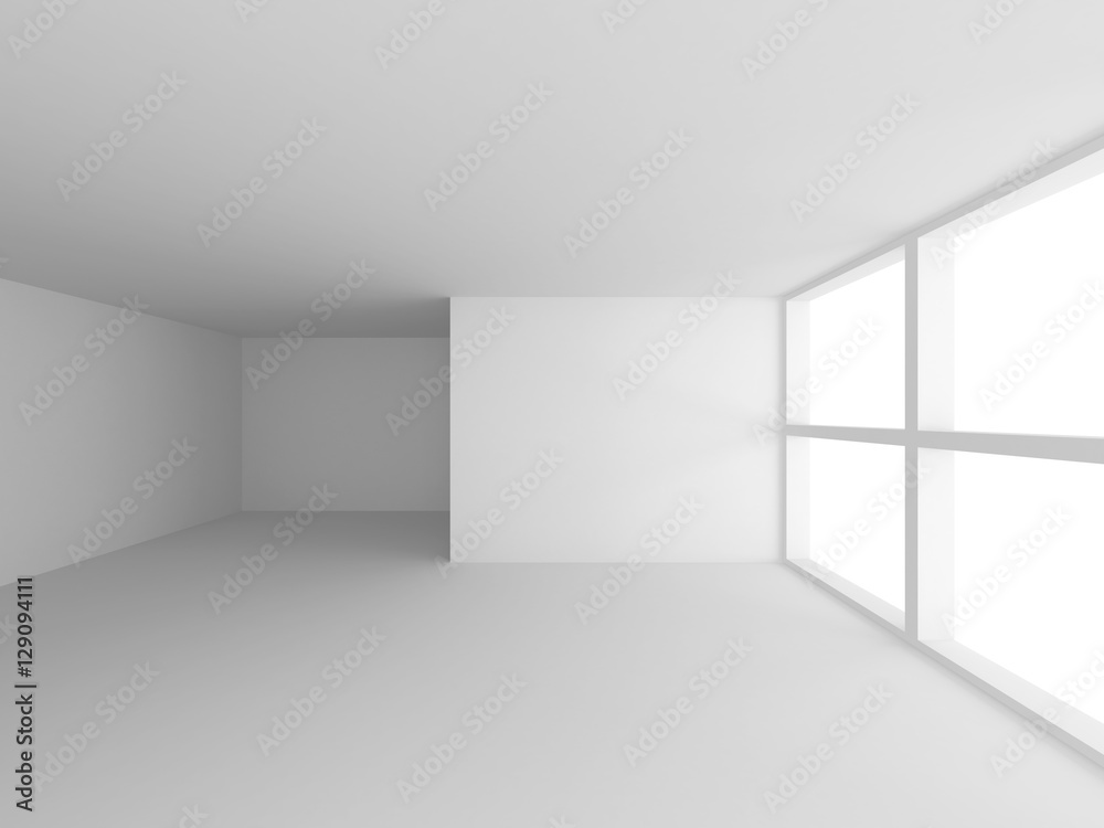 White Architecture Background. Abstract Construction Interior White Architecture Background. Abstract Construction Interior