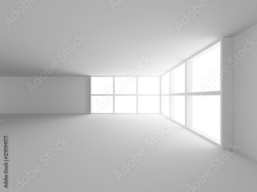 Wallpaper Mural White Interior Abstract Architecture Background Torontodigital.ca