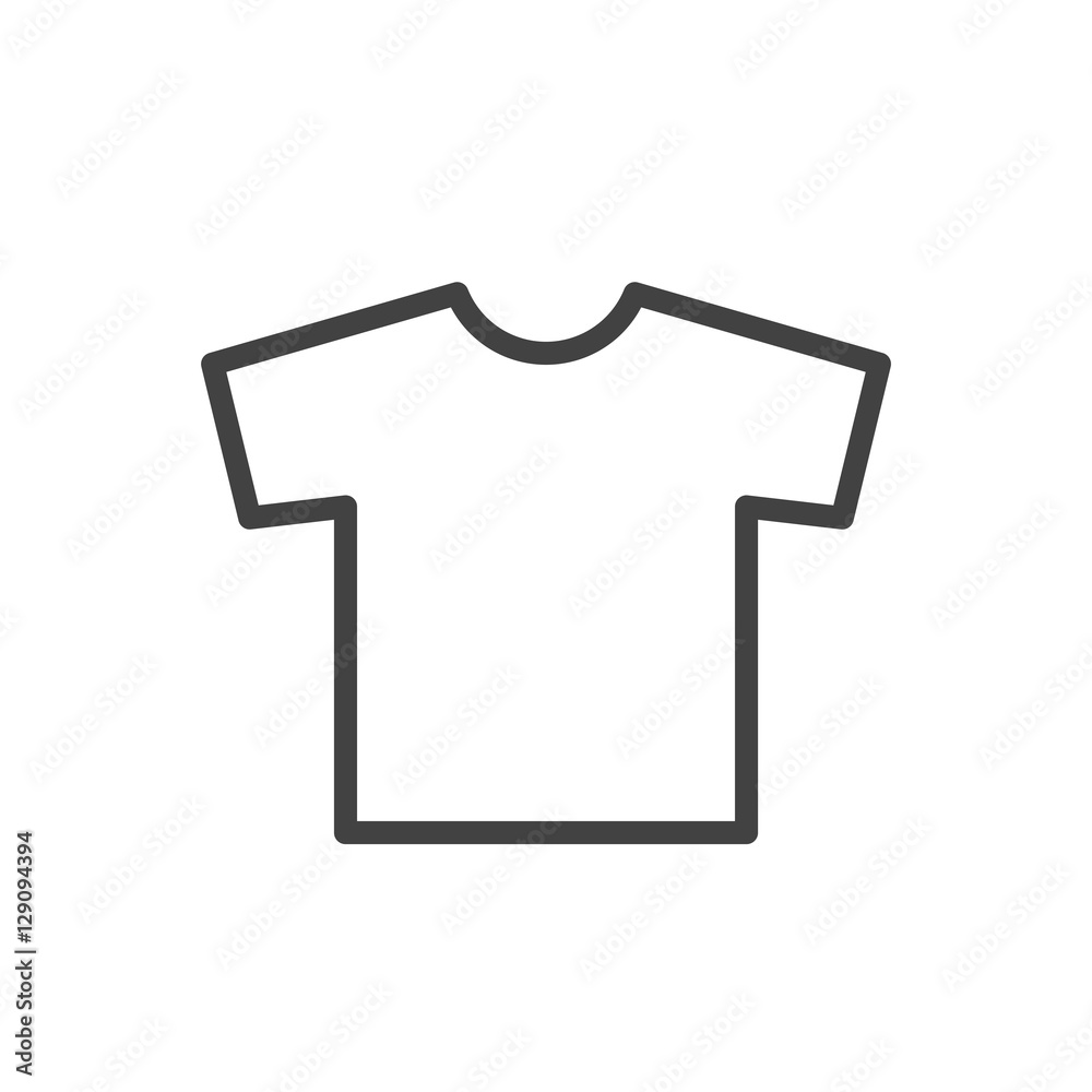 Vettoriale Stock T-shirt icon vector | Adobe Stock