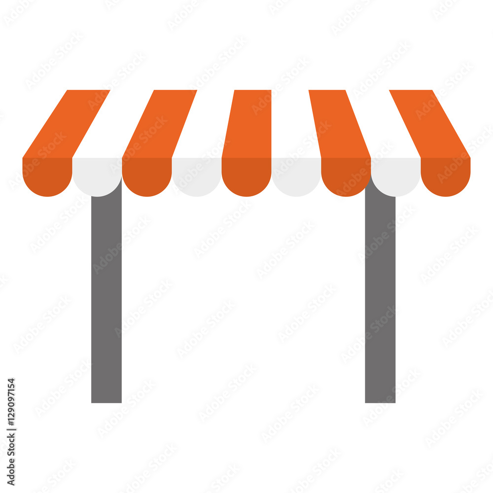 store shade icon image vector illustration design store shade icon image vector illustration design