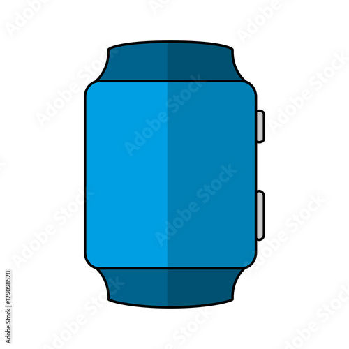 smart watch icon over white background. wearable technology devices concept. colorful design.  vector illustration