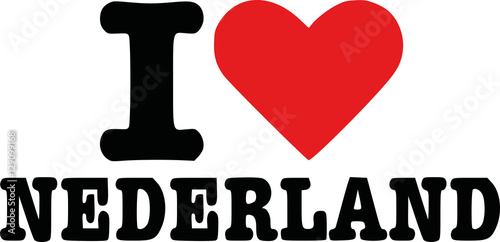 I love nederland netherlands