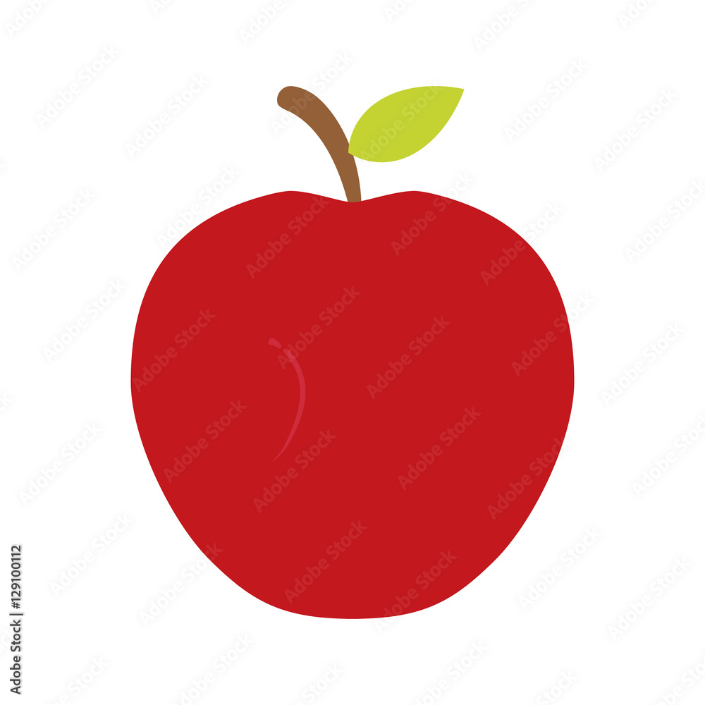 apple fruit icon image vector illustration design apple fruit icon image vector illustration design