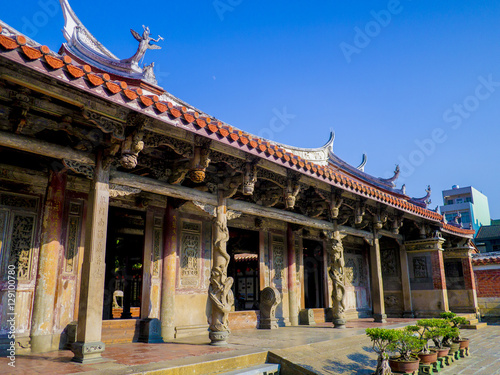 Obraz na płótnie 台灣彰化 鹿港龍山寺