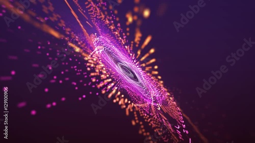 Abstract Particle Galaxy