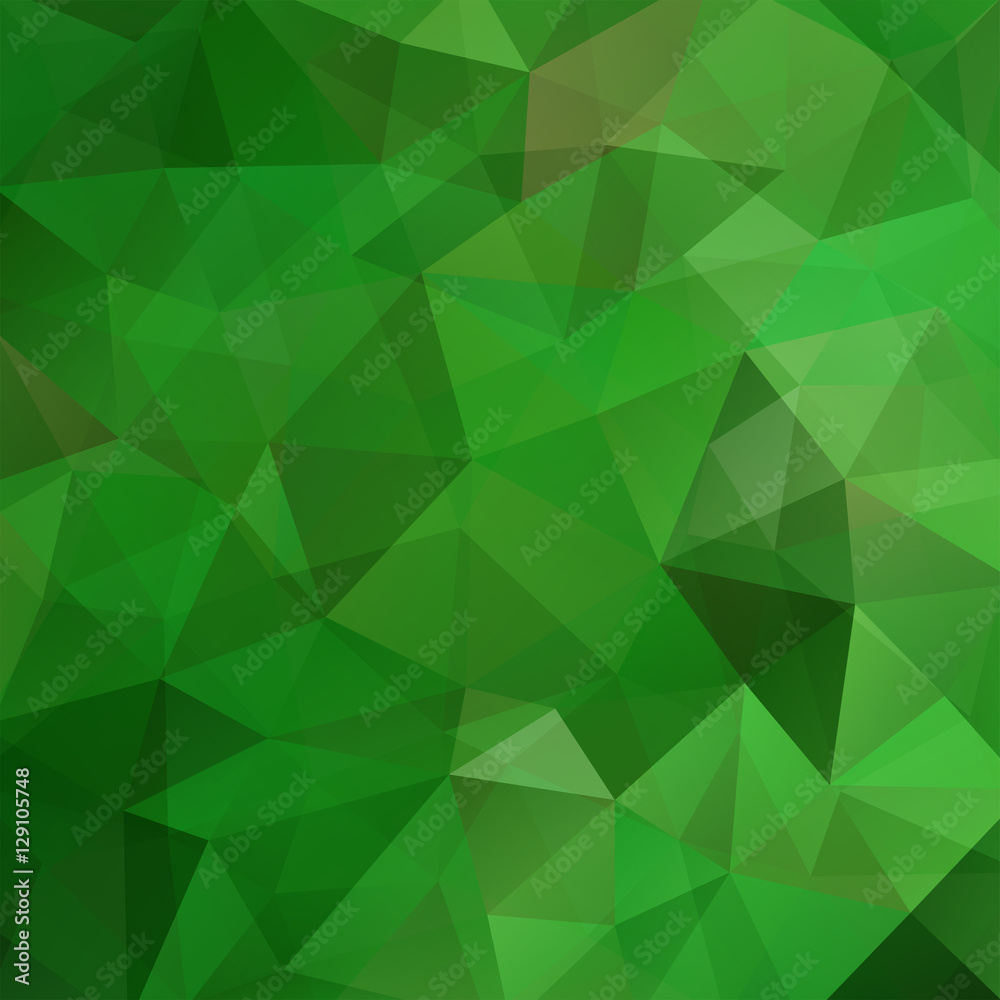 Abstract geometric style green background. Vector illustration Abstract geometric style green background. Vector illustration