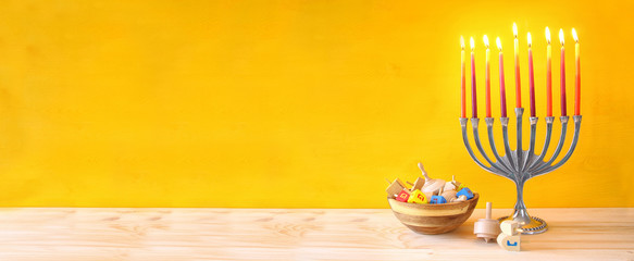Image of jewish holiday Hanukkah