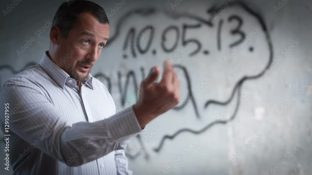 Portrait Of A Man Against The Background Of An Abandoned Building. RAW Video
Portrait Of A Man Against The Background Of An Abandoned Building. RAW Video