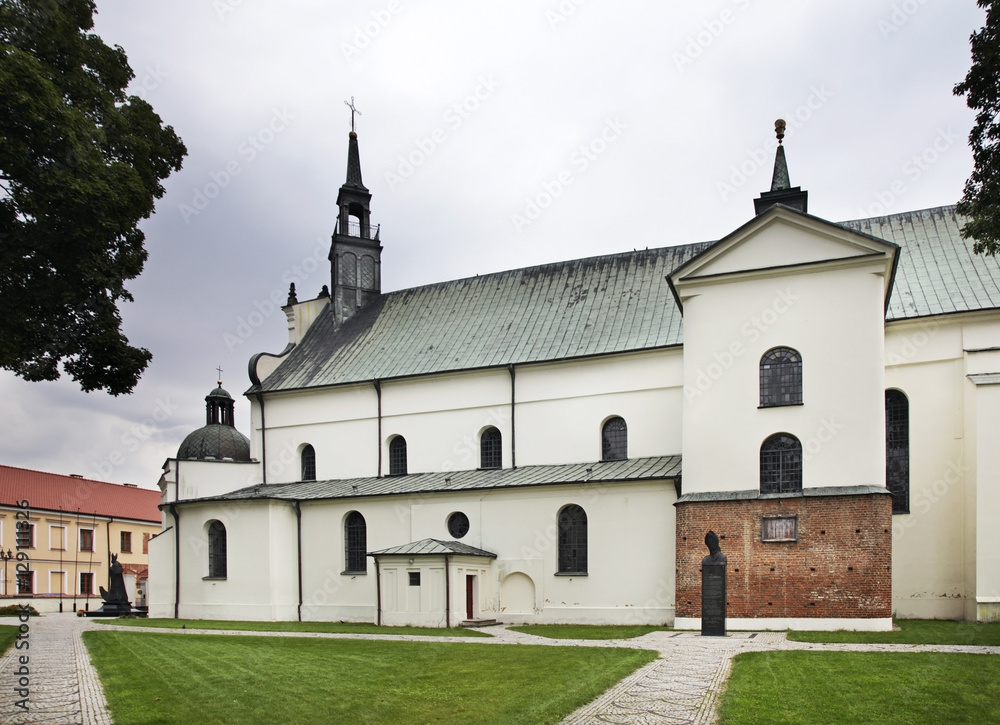 Collegiate Basilica of Annunciation of Blessed Virgin Mary in Pultusk. Poland