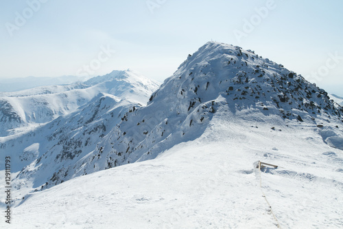 Obraz na płótnie Chopok in Low Tatras, Slovakia w salonie
