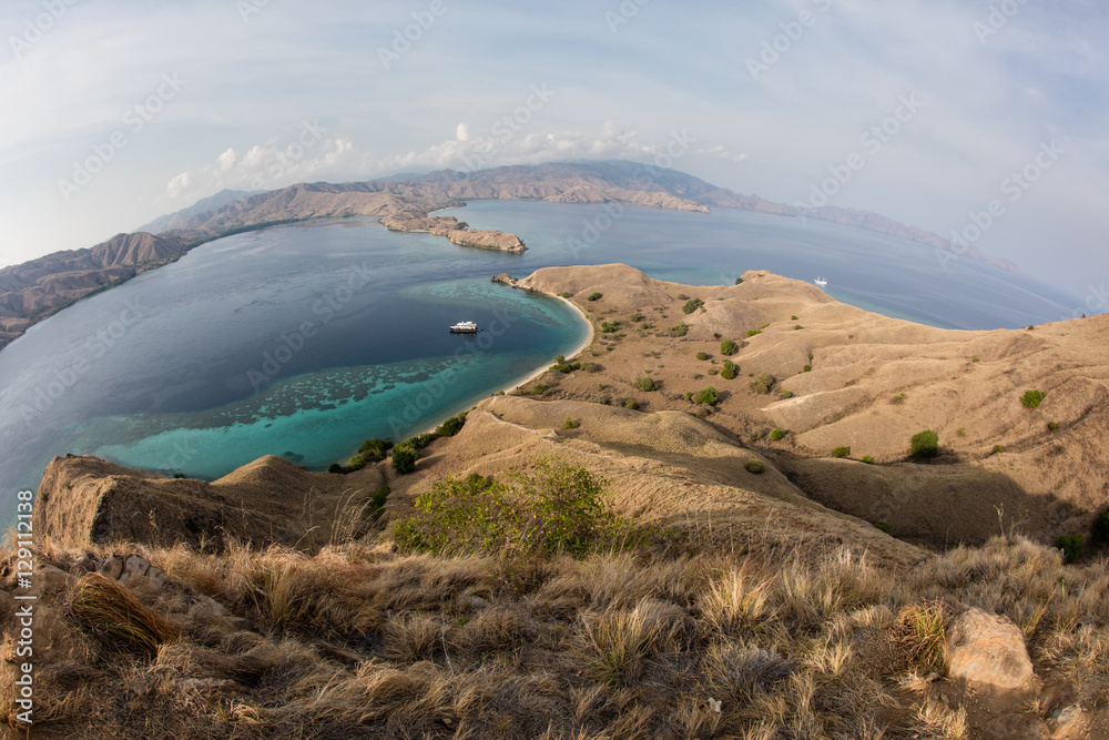 Obraz premium Vista of Komodo National Park