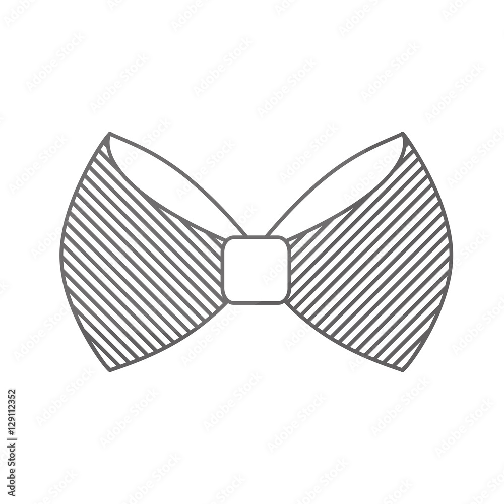 Fototapeta premium single bowtie icon image vector illustration design