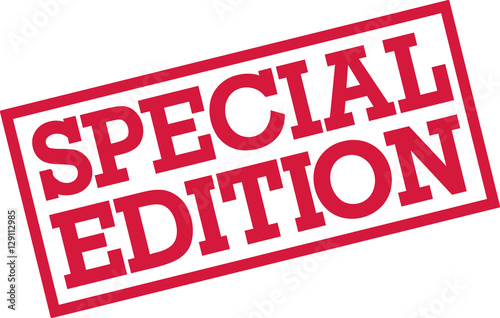 Special edition stamp