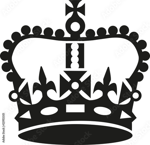 Crown in Keep calm style