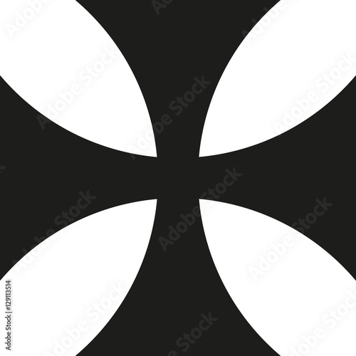 Iron cross icon