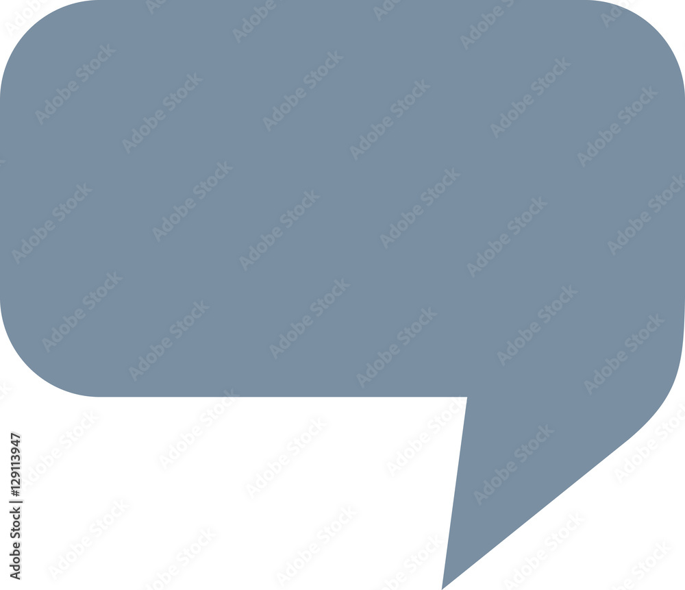 Grey speech balloon Grey speech balloon