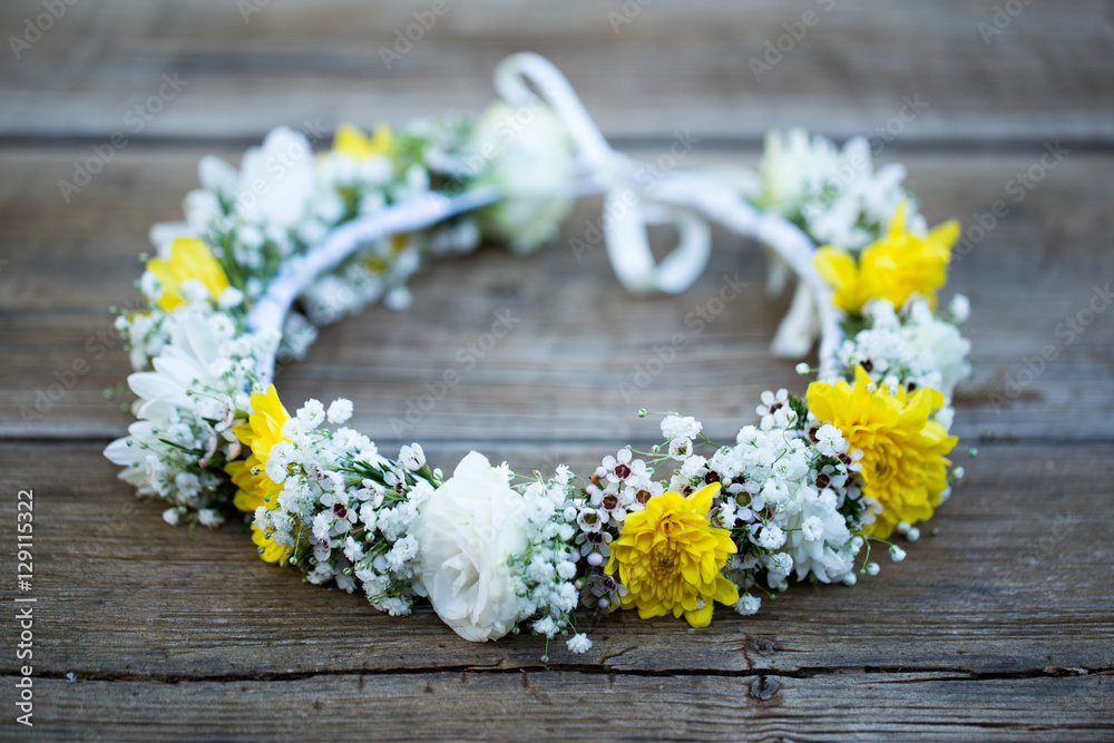 Obraz premium flower crown