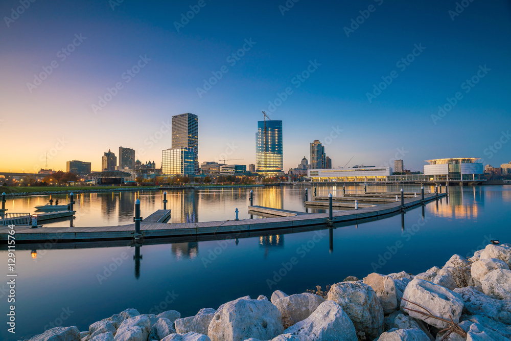 Fototapeta premium Milwaukee skyline