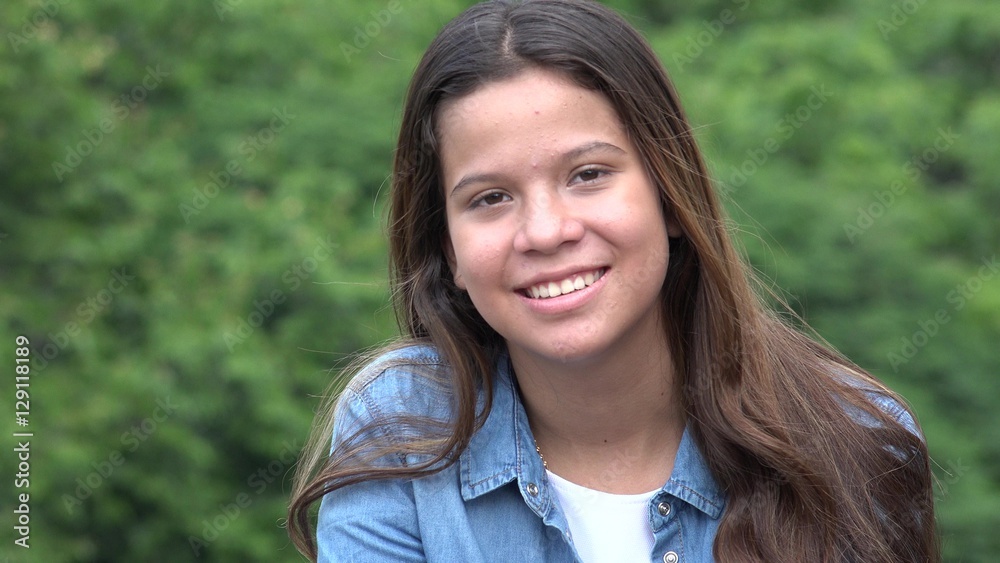 Teen Girl Pretty Face