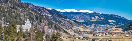 Panorama in Lungau, Austria