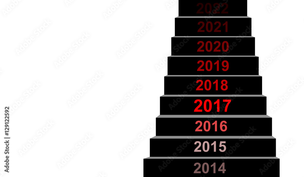 Obraz premium Year stairs