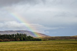 New Zealand's rainbow Lake Ohau Rd, South Island New Zealand