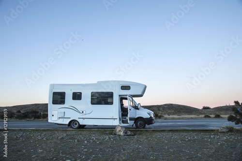 Campervan and South Island New Zealand