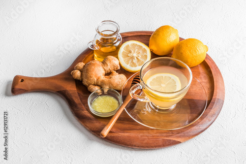 ジンジャーティー　Lemon ginger tea