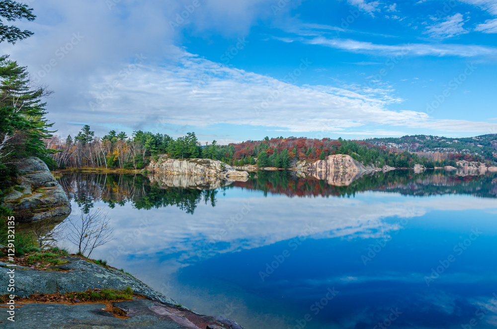 Obraz premium Forest lake