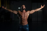 Sexy Italian Man Posing In Gym