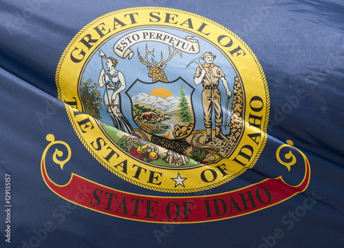 Idaho State Flag photo