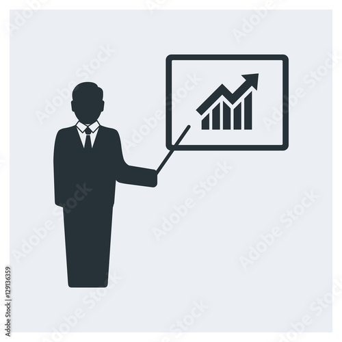 Business report icon