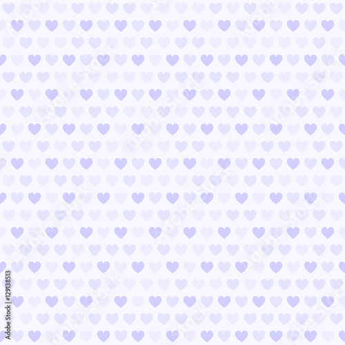 Heart pattern. Violet seamless vector