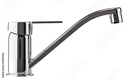 Mixer cold hot water. Modern faucet bathroom. Kitchen tap . I