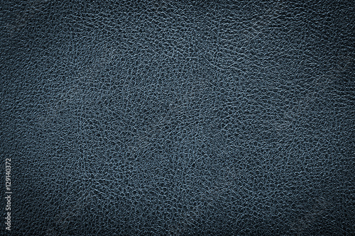 Deep blue leather texture, leather background for design with copy space for text or image.