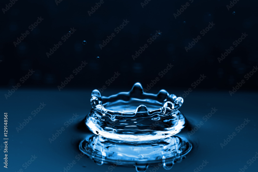 Water splashes background