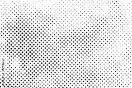 aged newspaper halftone abstract dotted background and texture photo