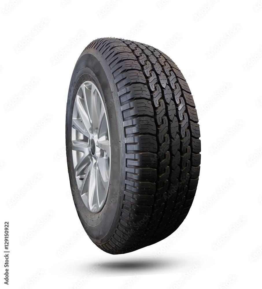 tire isolated on a white background