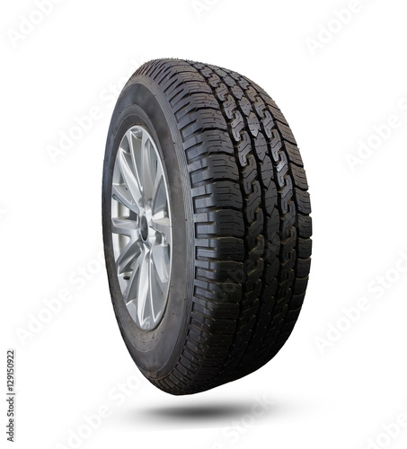 tire isolated on a white background
