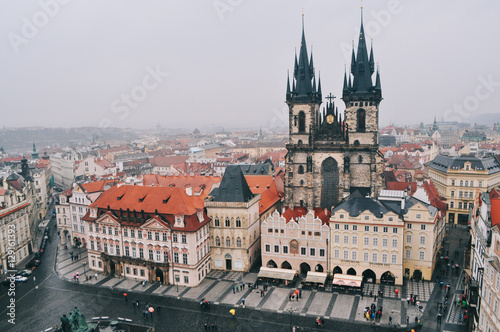 View of Old Town Square in Prague