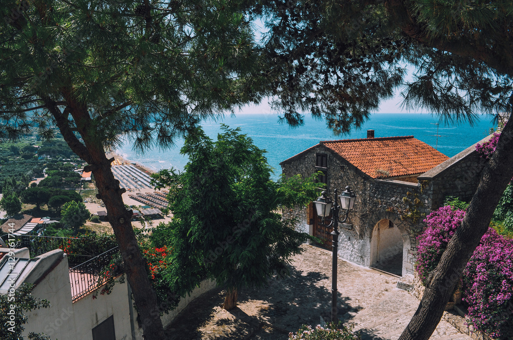 View of summer house in Sperlonga